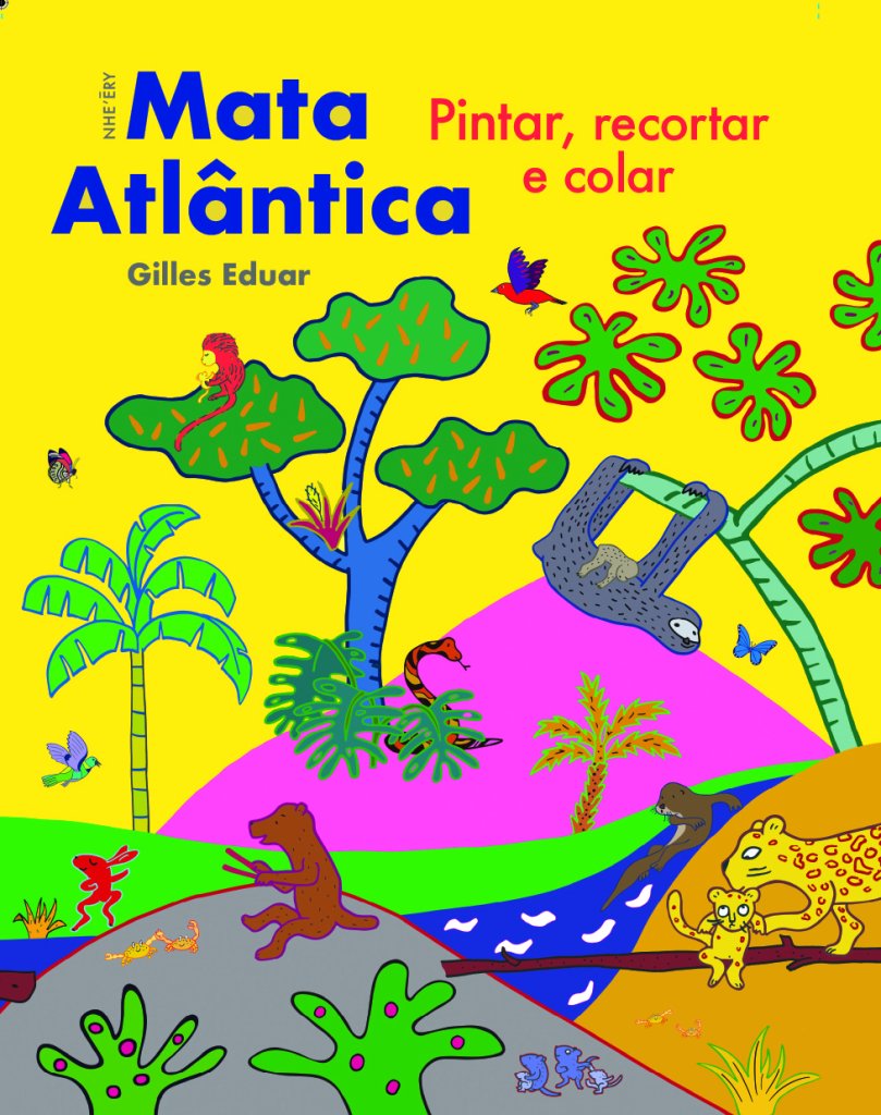 Mata Atlântica | Colorir, Recortar e Colar